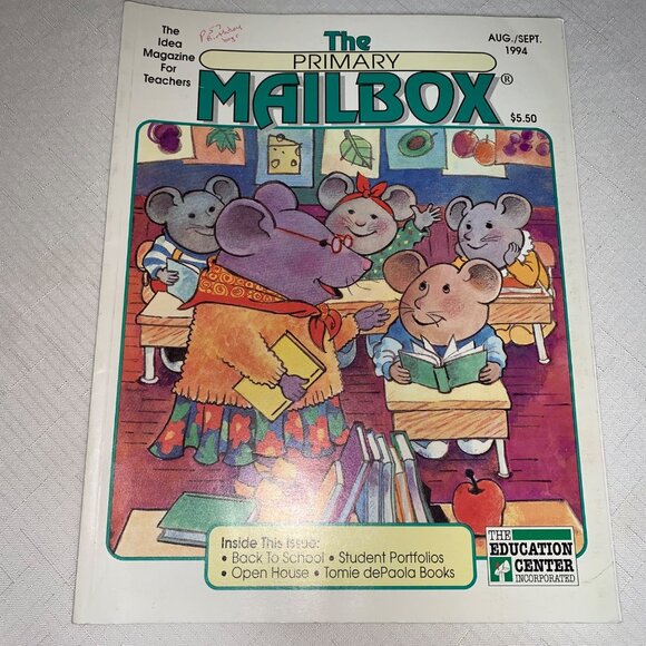 Vintage The Mailbox Magazines Set Of 4 For Teachers August/September 1994-1996 - Picture 5 of 10